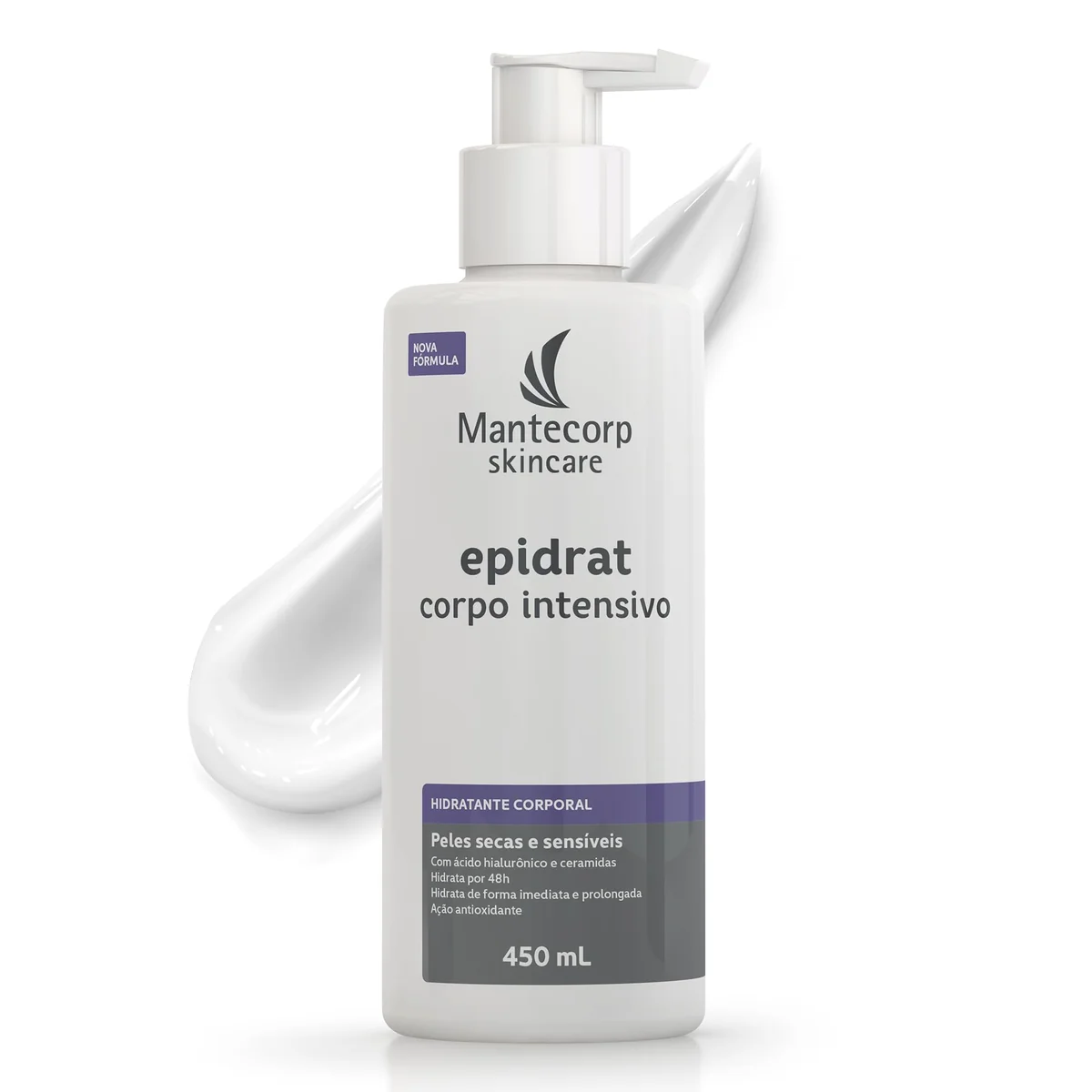 Hidratante Corporal Epidrat Intensivo - 450ml - Hidratação e Nutrição   - Mantecorp