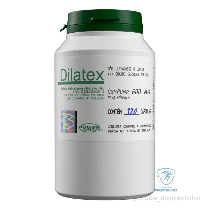 Dilatex Power 120 cápsulas - Sanibras Mercado Livre