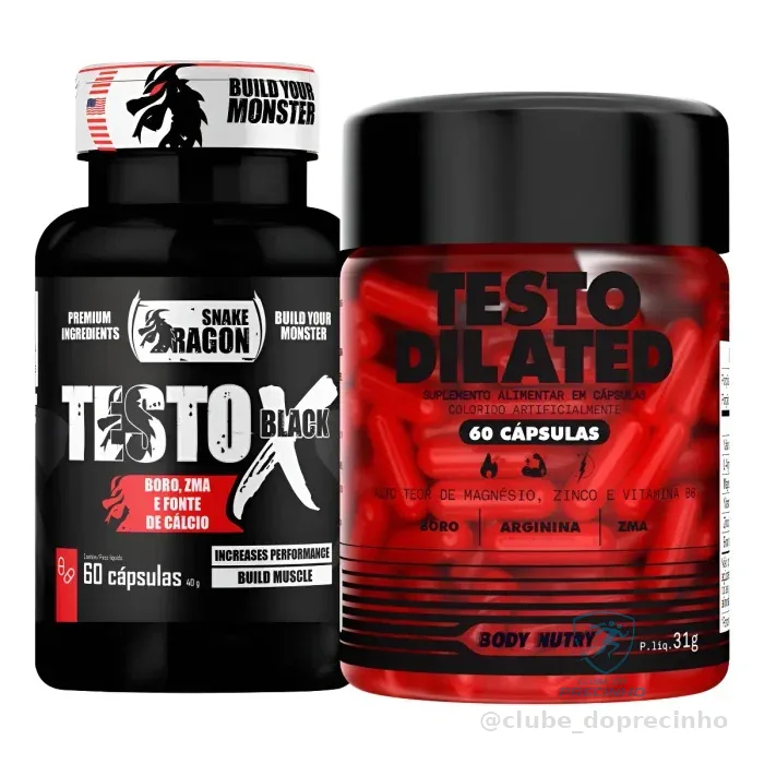 Kit Testox e Dilated Mercado Livre