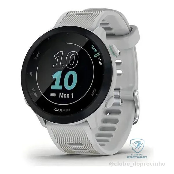 Garmin Forerunner 55 Branco GPS Esportivo Mercado Livre