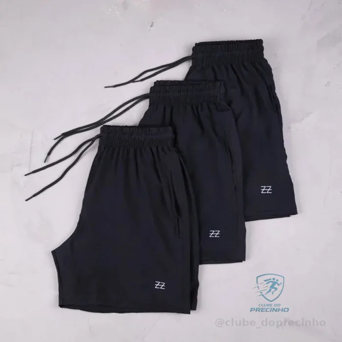 Kit 3 Bermudas Masculinas Vero Fit Mercado Livre