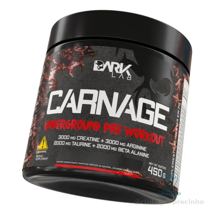 Kit Carnage Pink Lemonade 450g + Creatina Mercado Livre