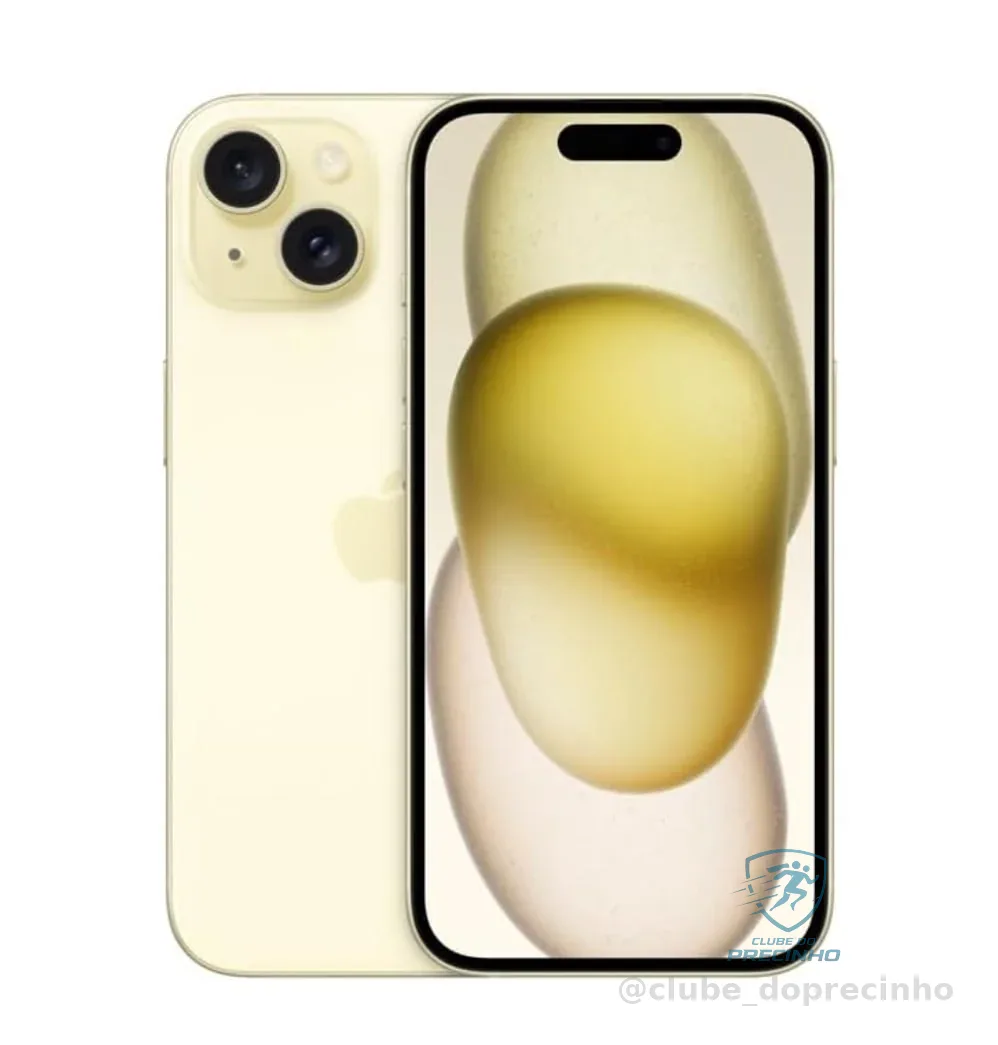 Apple iPhone 15 (128 GB) — Amarelo