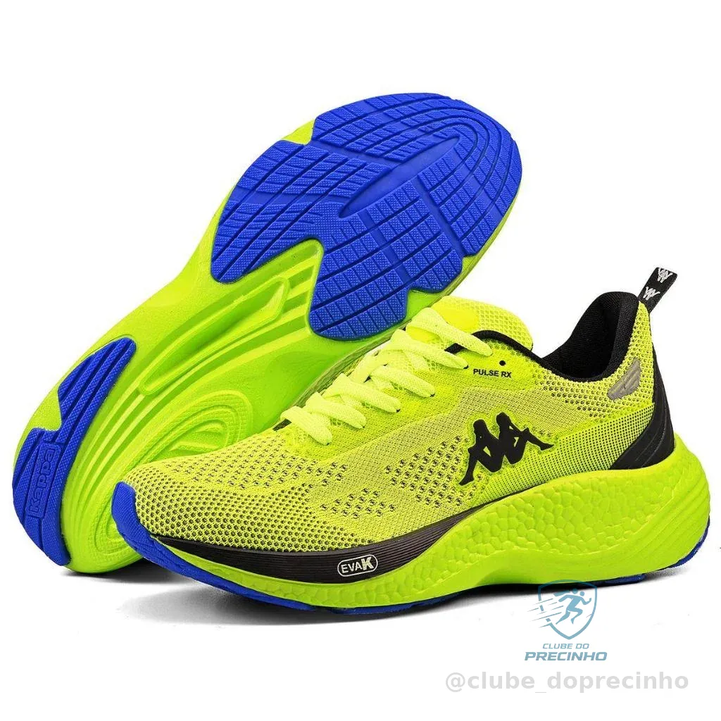 Kappa Tênis Pulse RX Masculino Feminino Shopee