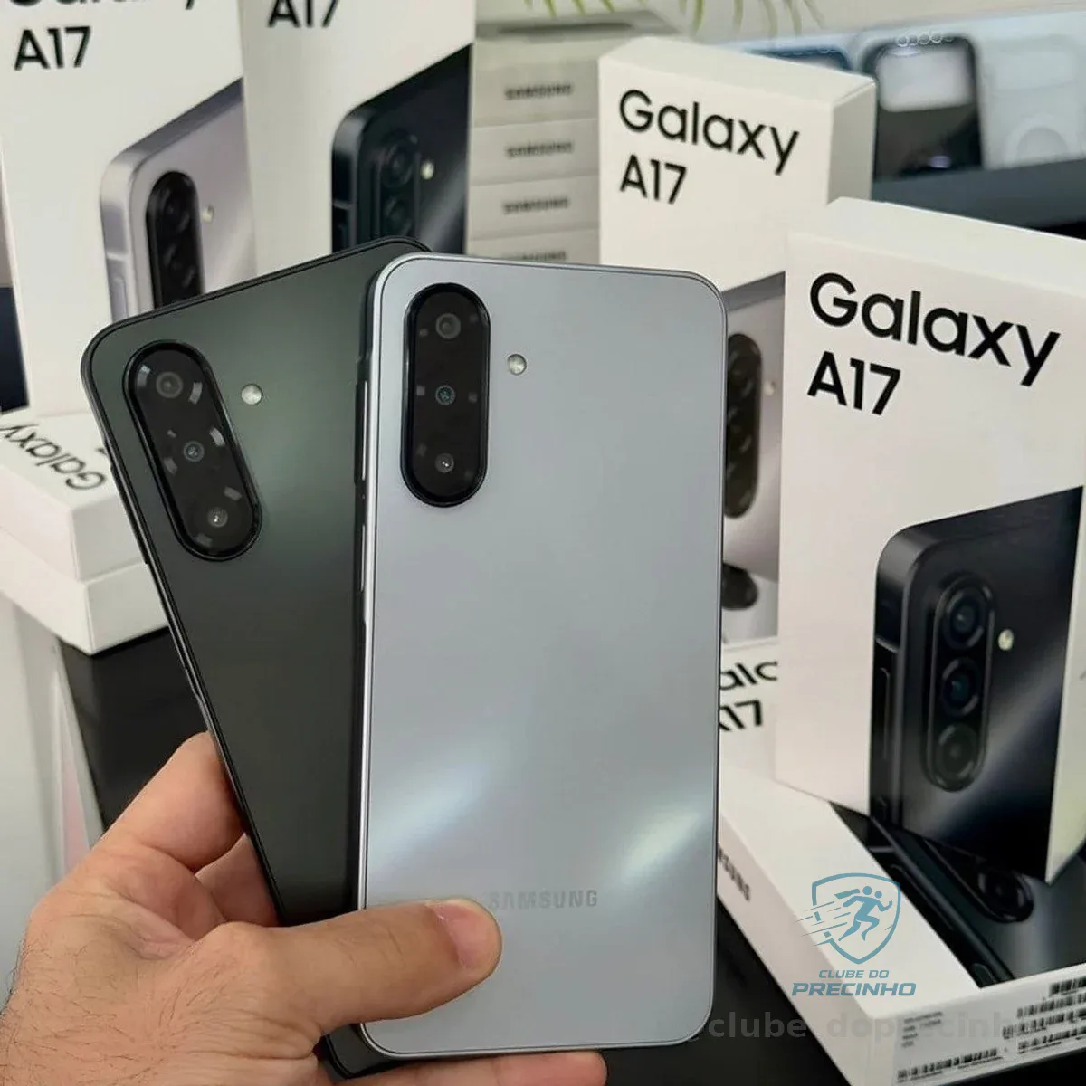 Celular Samsung Galaxy A17 5g Com Ia, 128gb, 4gb Ram, Câm De 50mp, Tela De 6.7 , Nfc, Ip54 - Preto
