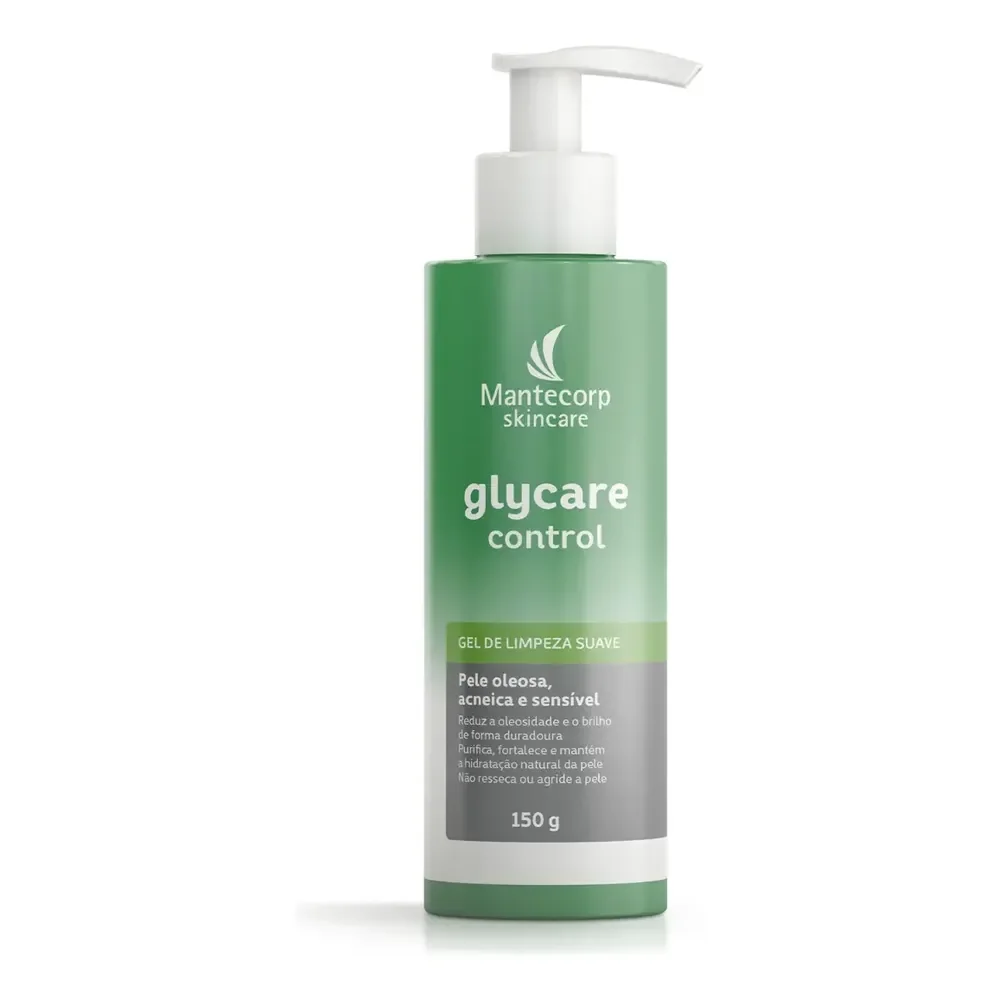 Gel De Limpeza Facial Glycare Control Suave 150g Mantecorp Dia/noite