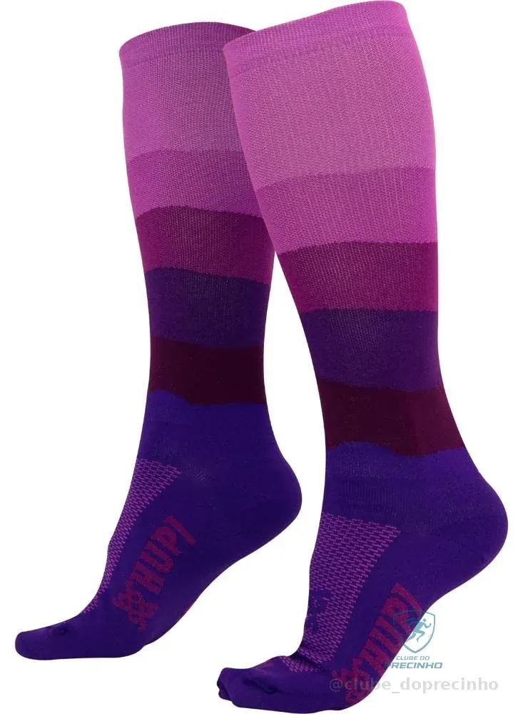 Meia Hupi Longa Colors Roxo