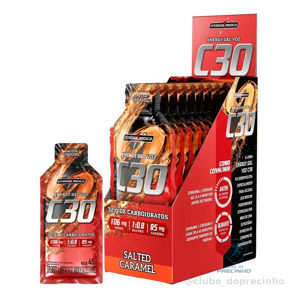 Vo2 Energy Gel Salted Caramel Integralmédica