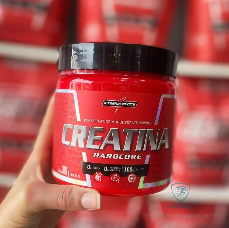 Integralmedica Creatina em Pó Hardcore 100% Pura e Monohidratada 300g
