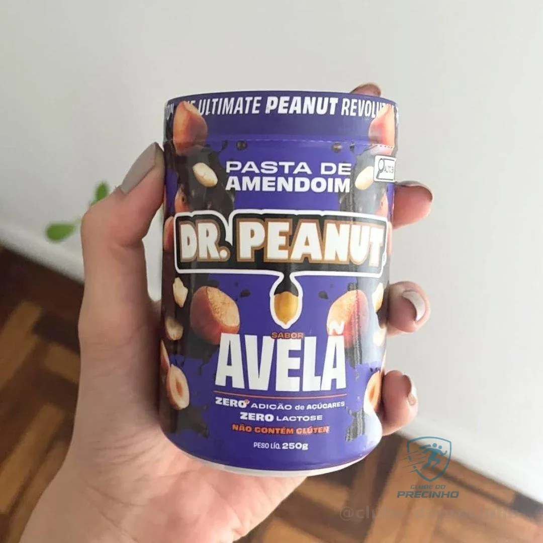 Dr. Peanut Pasta De Amendoim Avelã 250g - Com Whey Protein