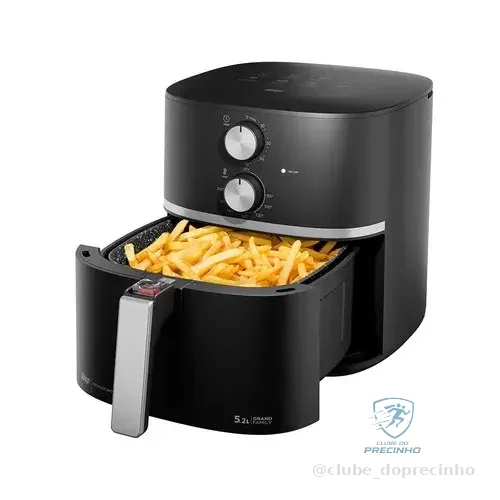 Fritadeira Elétrica Wafg2s Prosdócimo Grand 5,2l Wap 127v Preto