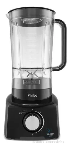 🇧🇷🇧🇷🇧🇷 Liquidificador Philco 2,7l 4 Velocidades 1050w Plq11a Preto 127v