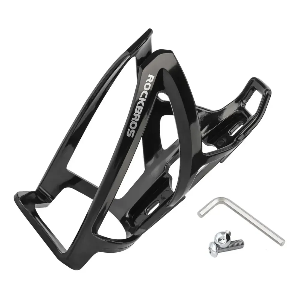 Suporte De Caramanhola Central Mod 07 Mtb Nylon Rockbros Cor Preto Ergonómica