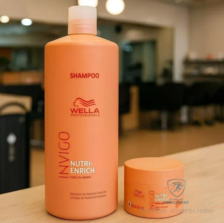 🇧🇷🇧🇷🇧🇷 Kit Wella Professionals Invigo Nutri-enrich Shampoo Máscara