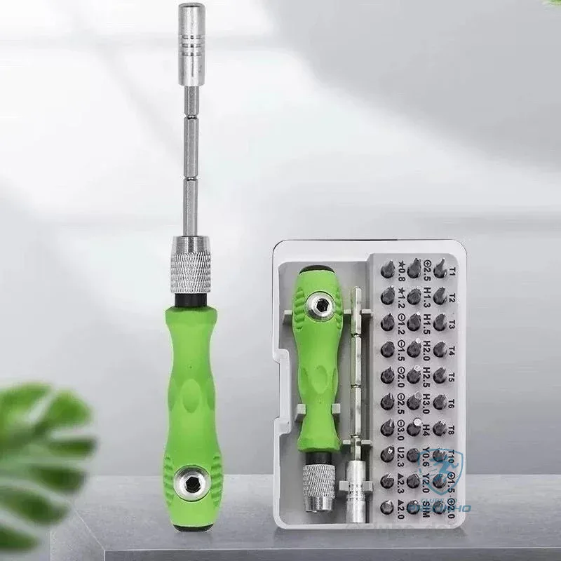 🇧🇷🇧🇷🇧🇷 Conjunto Kit de Chaves de Precisão 25 Peças em 1 imã imantada Multiuso Ferramentas Reparo MANUAL