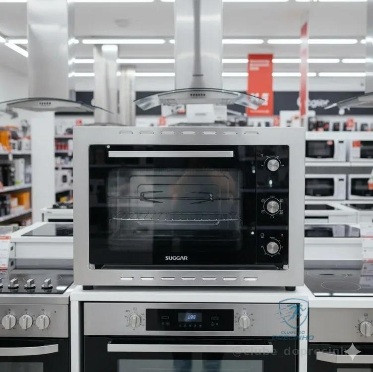 SUGGAR FORNO ELÉTRICO DE EMBUTIR 50 LITROS 110V INOX FE5001IX