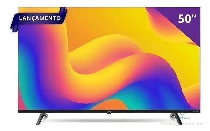 SMART TV 50P DLED AOC 50U7045/78G 4K HD HDR10 HDMI USB
