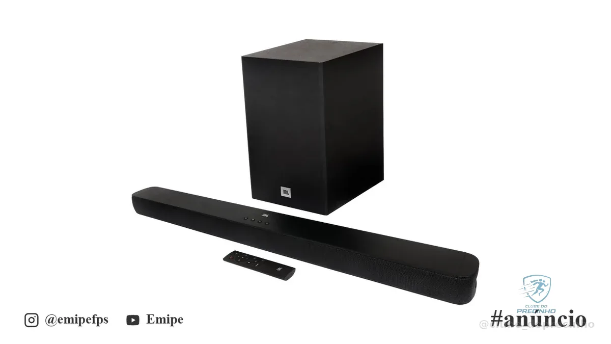 🇧🇷🇧🇷🇧🇷 JBL, Soundbar, Bluetooth, Cinema SB180, 2.1 Canais, Subwoofer de 6,5" Sem Fio