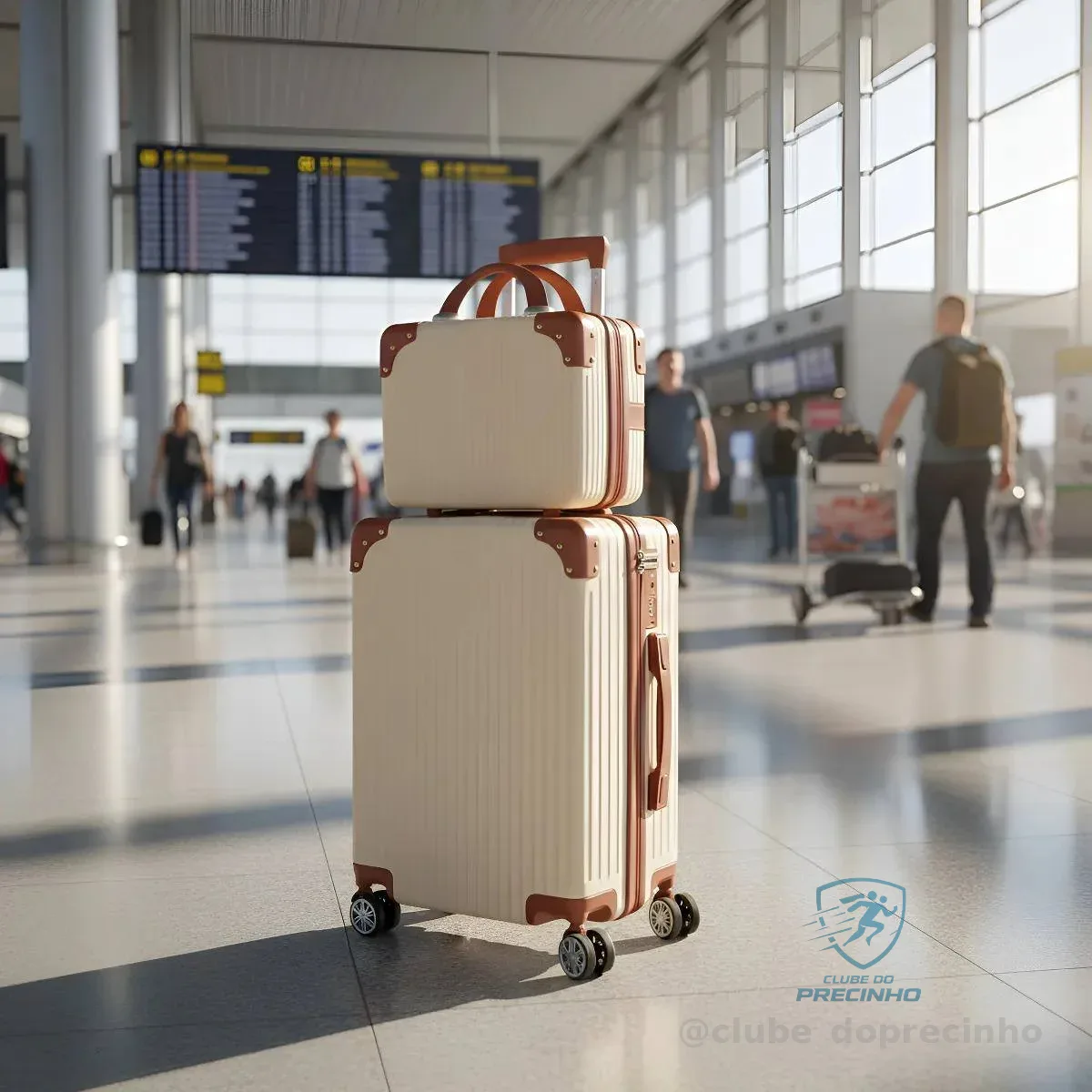 Mala de Viagem 10kg Rodas 360 Miami com Frasqueira Mercado Livre