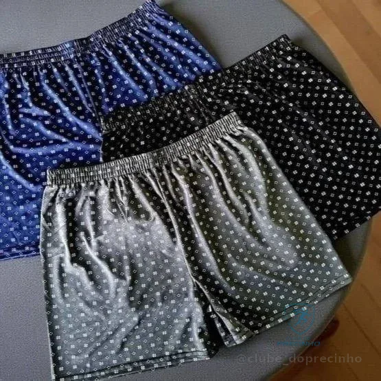 Kit com 3 Samba Canção Mercado Livre