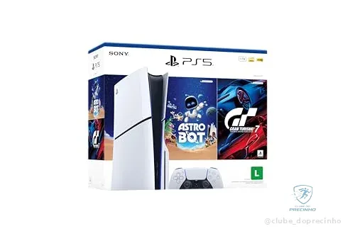 PlayStation®5 Slim Disk - Pacote ASTRO BOT e Gran Turismo 7