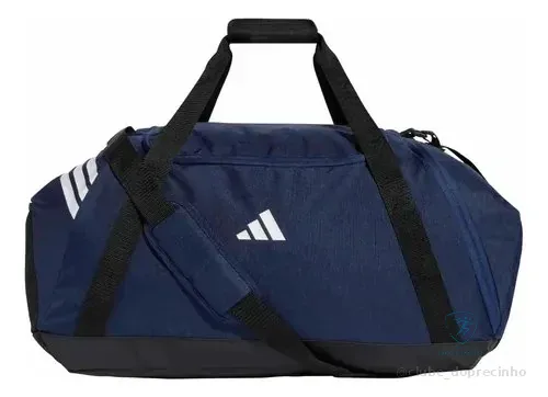Mala Esportiva Duffel Grande Tiro adidas Azul Liso