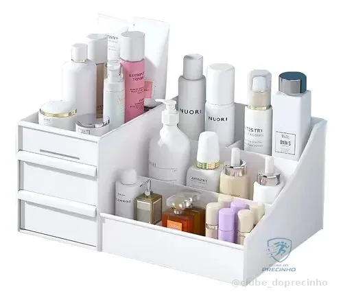 Organizador De Maquiagens Perfumes Cosméticos Grande Lindo