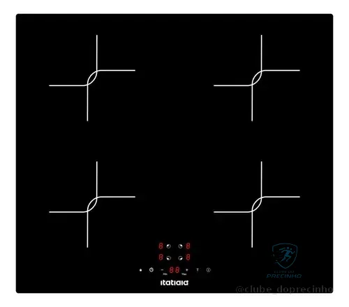 Cooktop De Indução Itatiaia Master 4q 220v - Preto