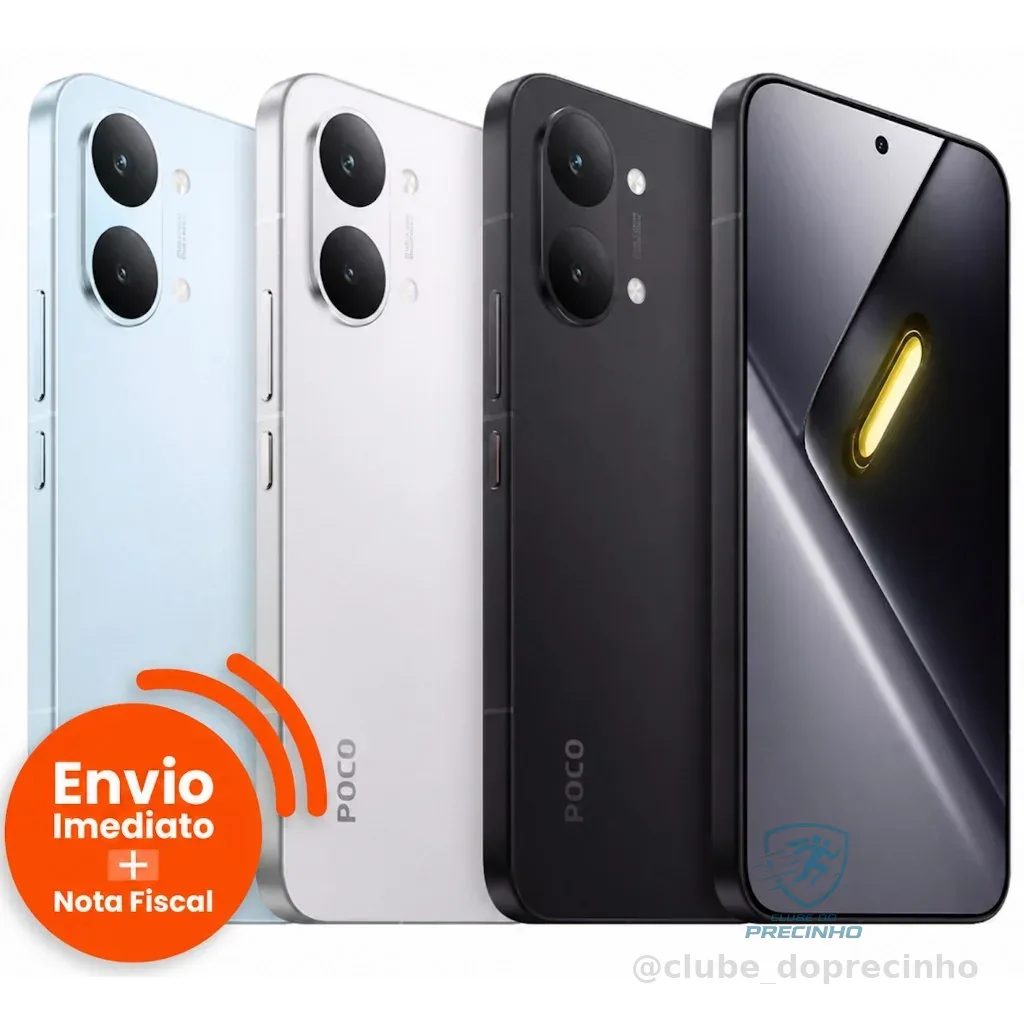 Celuar Xiaomi Poco X8 Pro 512GB / 256GB 5G NFC Versão Global Original e Envio Imediato Com NF