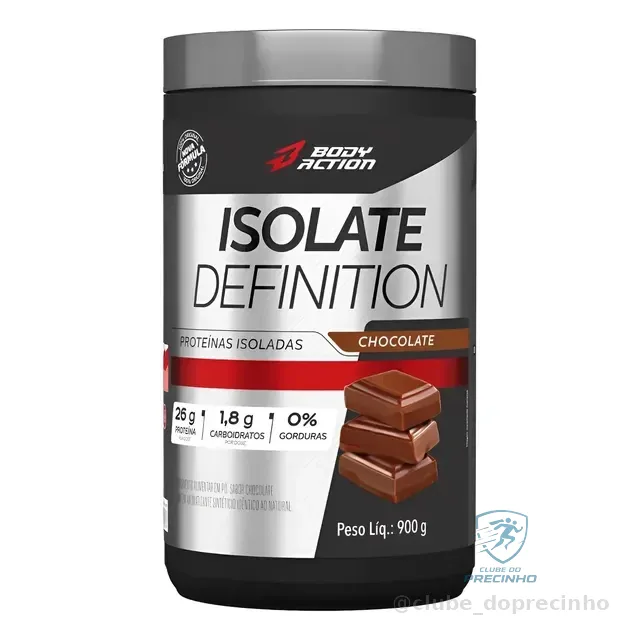 Whey Isolado Proteína 100% Isolada 900g Body Zero Açúcar
