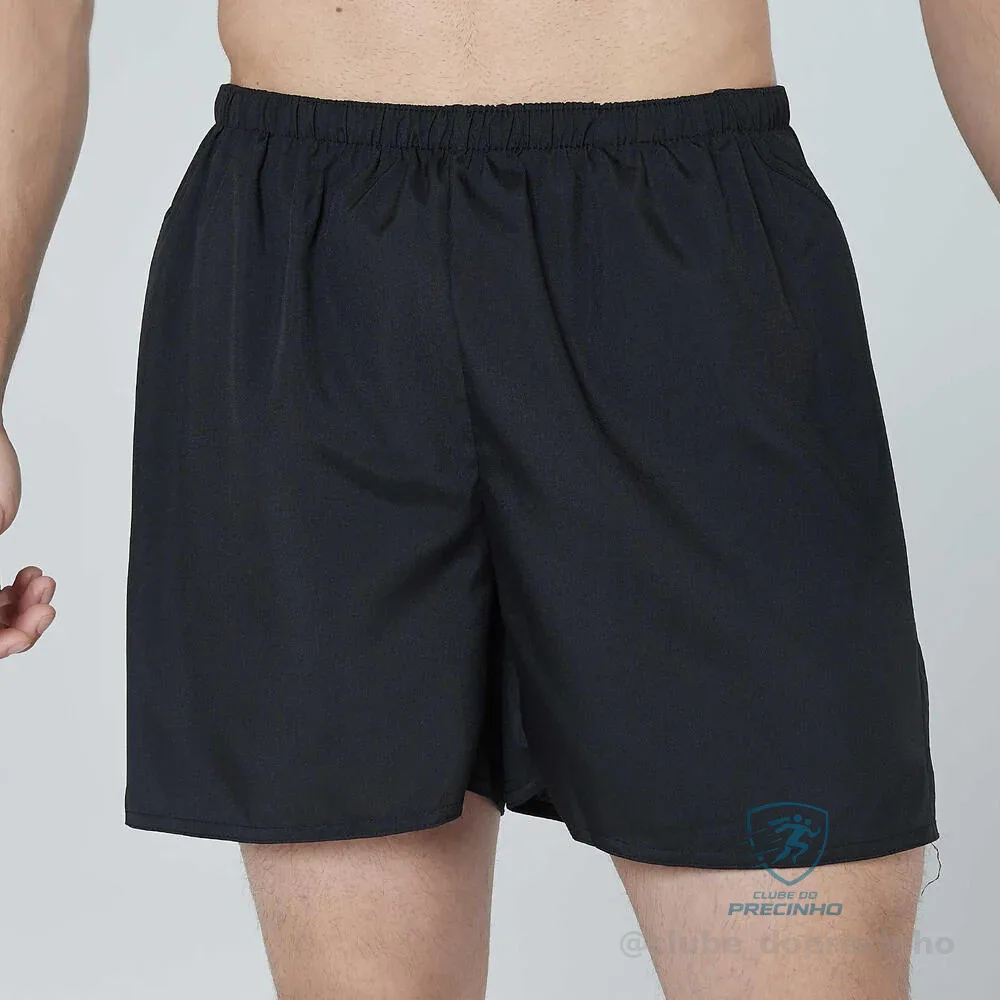 Short Masculino de Corrida Run Dry 100 Kalenji Preto