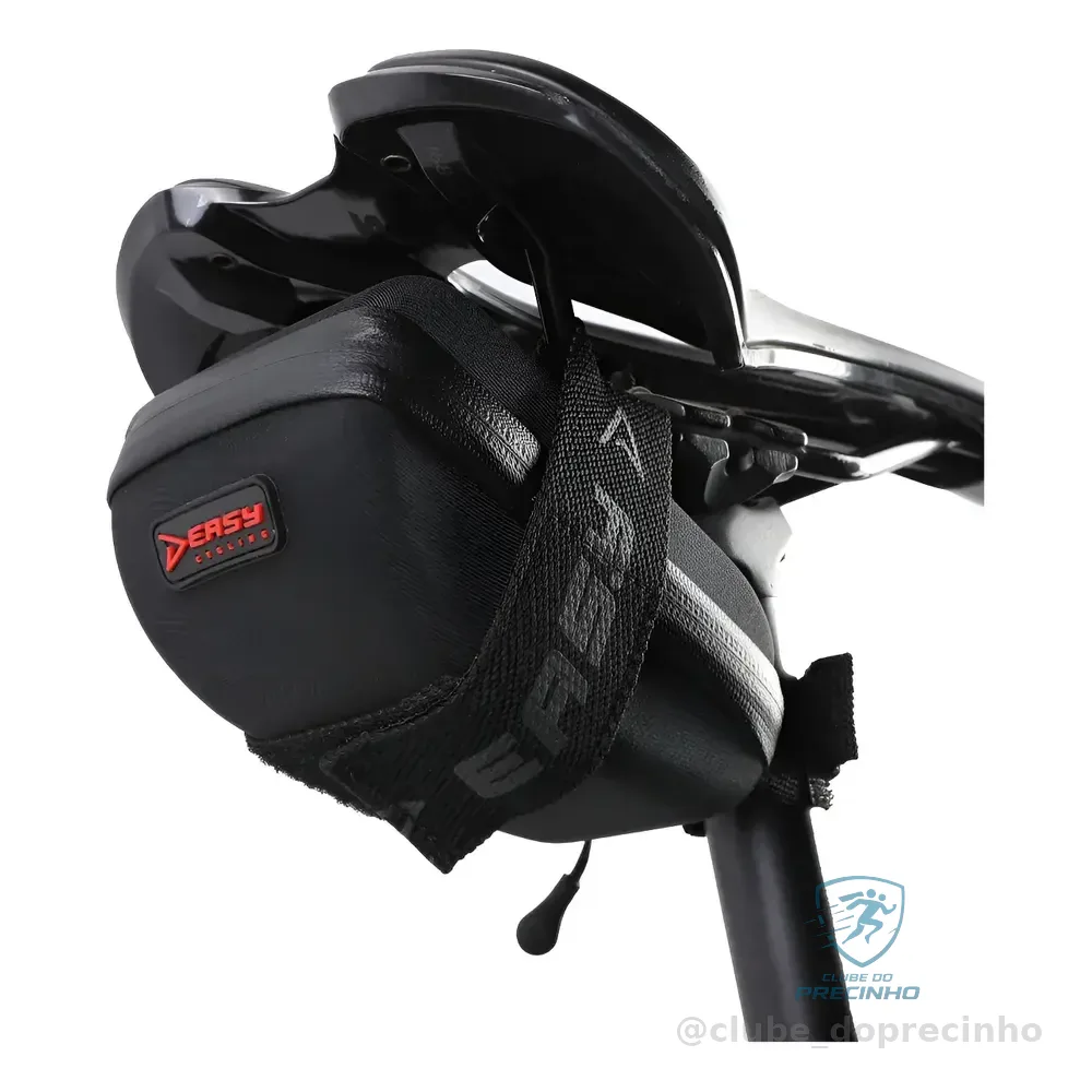 Bolsa Selim Impermeável De Ciclista Porta Ferramentas Easy Preto