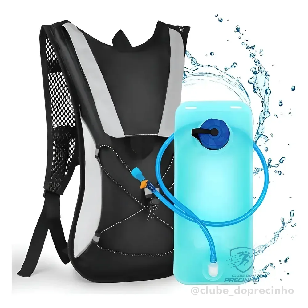 Mochila Hidratação Ciclismo Corrida Trilha Com Reservatório