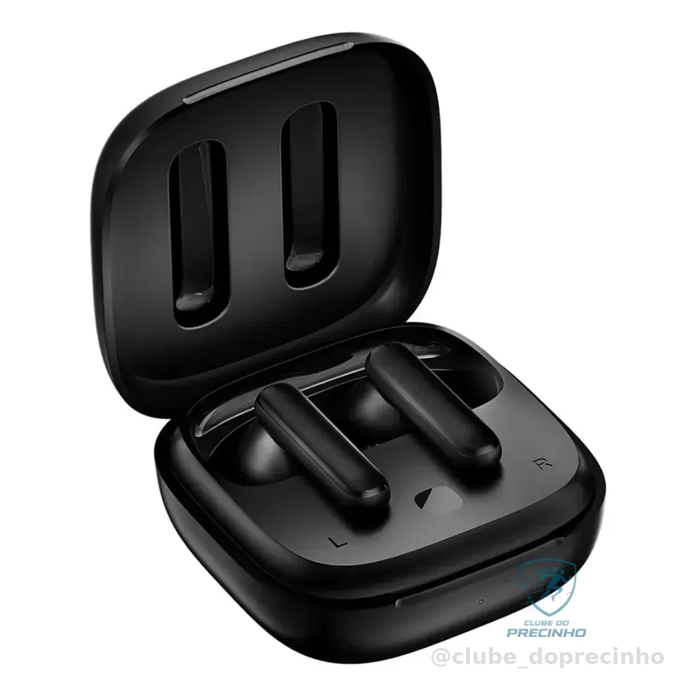 Fone De Ouvido Sem Fio Bluetooth 5.3 Qcy T13 Anc Fone Gamer Preto