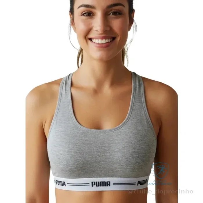 Top Puma Nadador Feminino em Algodão Mercado Livre