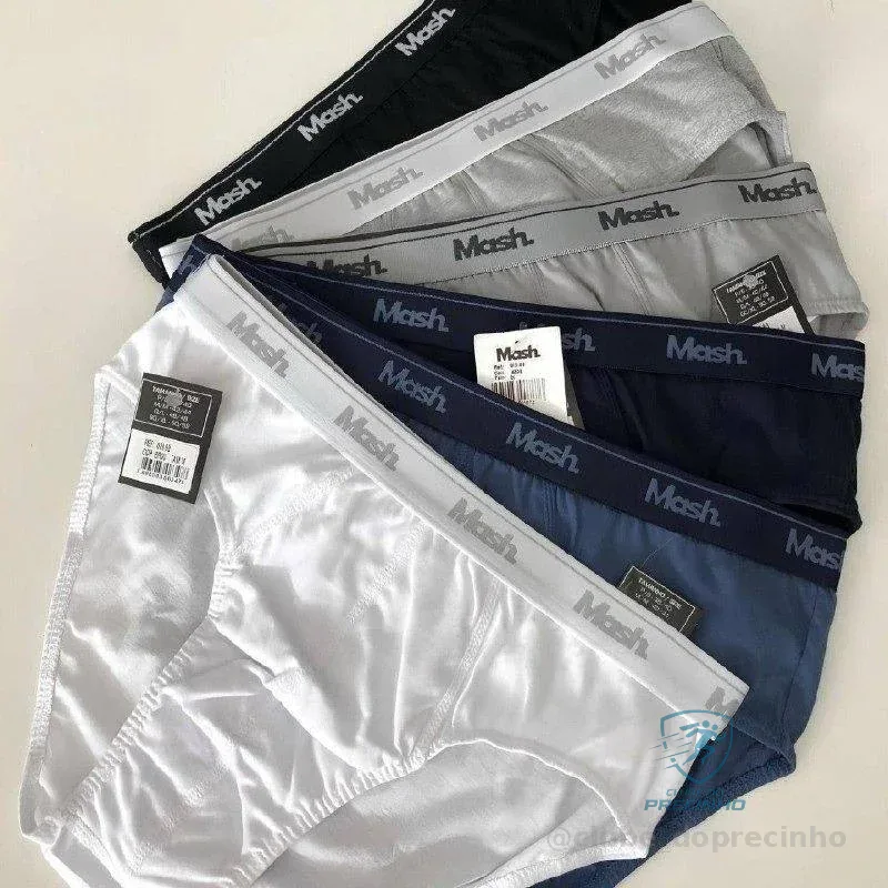 Kit 6 Cuecas Masculino Slip Mash Mercado Livre