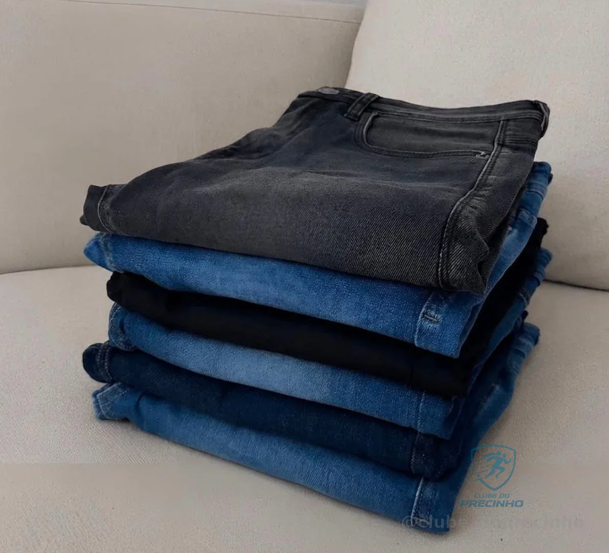 Kit 3 Calças Jeans Masculinas Slim Fit Mercado Livre