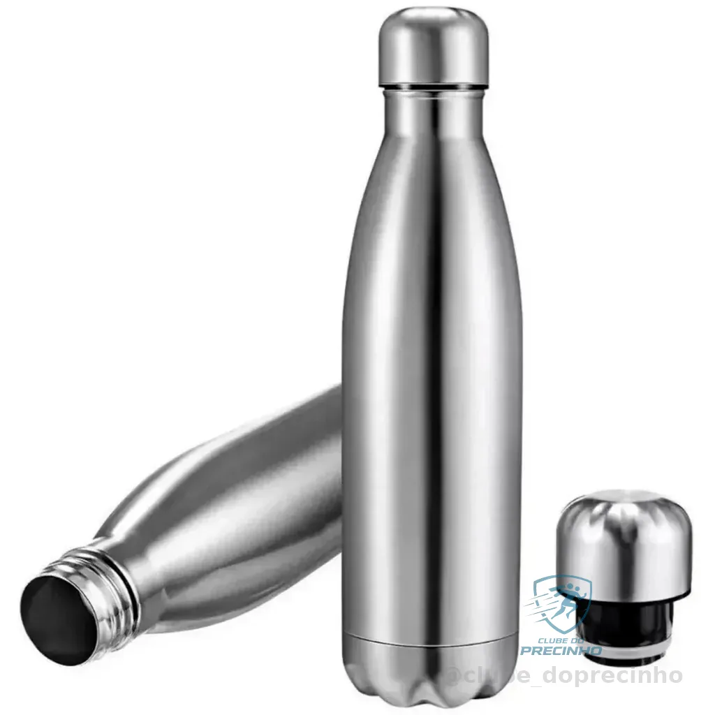 Garrafa Inox Térmica Portátil 500ML Hidrate-se Em Movimento Viagens Esportes Trabalho Shopee