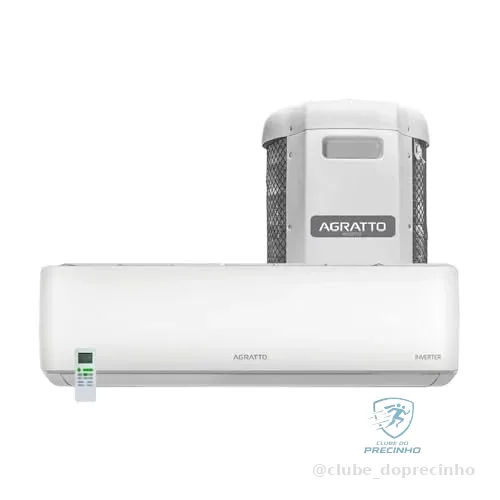 Ar Condicionado Split Inverter Agratto Zen Top 9000 BTU/h Frio ZICST9F - 220 Volts