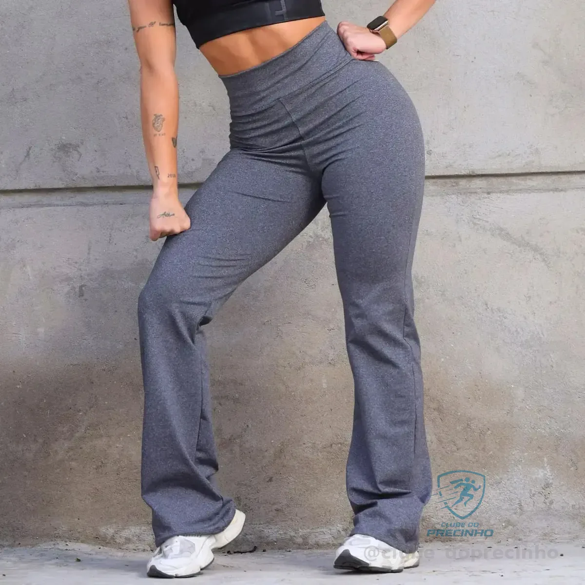 Calça Legging Leg Flare Zero Transparência Grossa Academia Mercado Livre