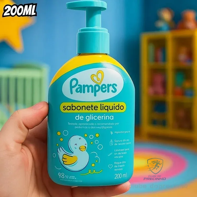 PAMPERS SAB LIQ CPO GLICERINA 200ml