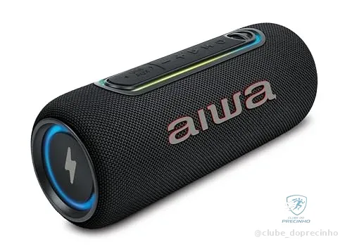 Caixa de Som Speaker AIWA SP-05-LB 30W Bluetooth IPX5