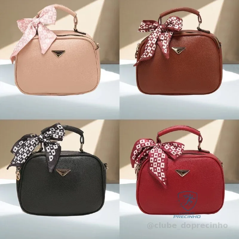 Bolsa Feminina Alça De Gorssa Transversal com laco la338
