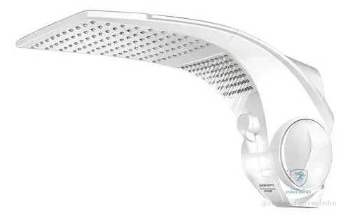 Chuveiro Lorenzetti Duo Shower Quadra Eletrônico 7500w 220v Branco 220v 7.5 Kw