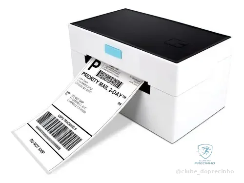 Impressora De Termica Etiquetas Adesivas Branco Usb Branco 127/220v