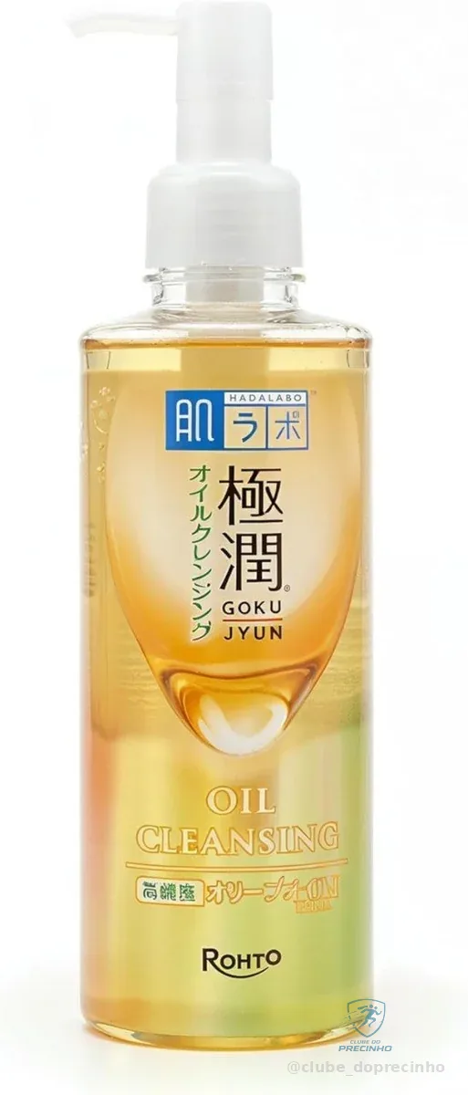 Hada Labo® Gokujyun Oil Cleasing - Óleo de limpeza facial demaquilante com Ácido Hialurônico 200ml