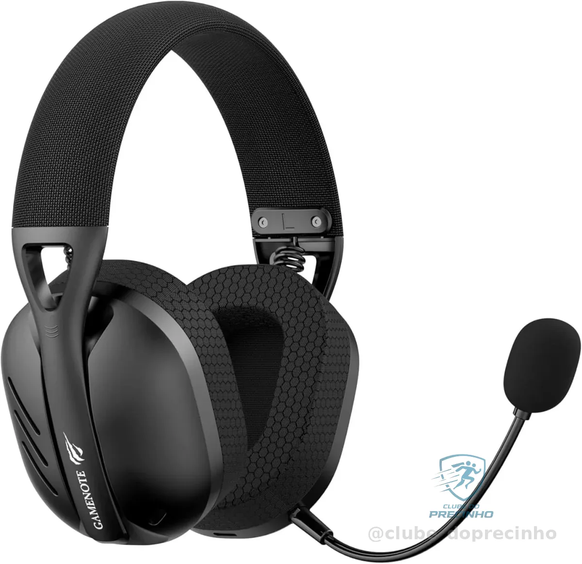 Havit Fone de Ouvido Headset Gamer Fuxi-H3 Black Com Fio e Sem Fio, Wireless 2,4GHz, Bluetooth, Cabo USB-C
