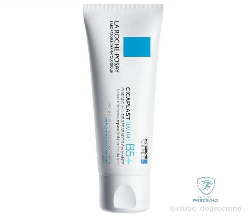 La Roche-Posay Cicaplast Baume B5+, Creme Multirreparador Calmante, com Pantenol 5%, Madecassoside e Tribioma, Tripla Ação Repara, Acalma e Protege, 40ml