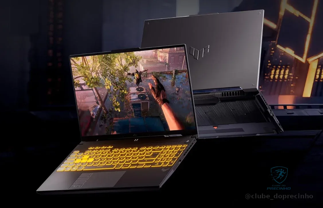 Notebook ASUS TUF Gaming F16 Intel Core 5, RTX 3050, 16 GB, 512 GB SSD, KeepOS, 16.0'' FHD, Mecha Gray - FX607VJ-RL015