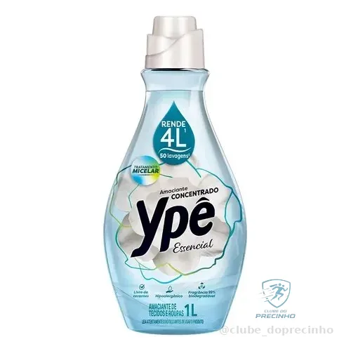 Ypê Amaciante Concentrado Essencial 1L